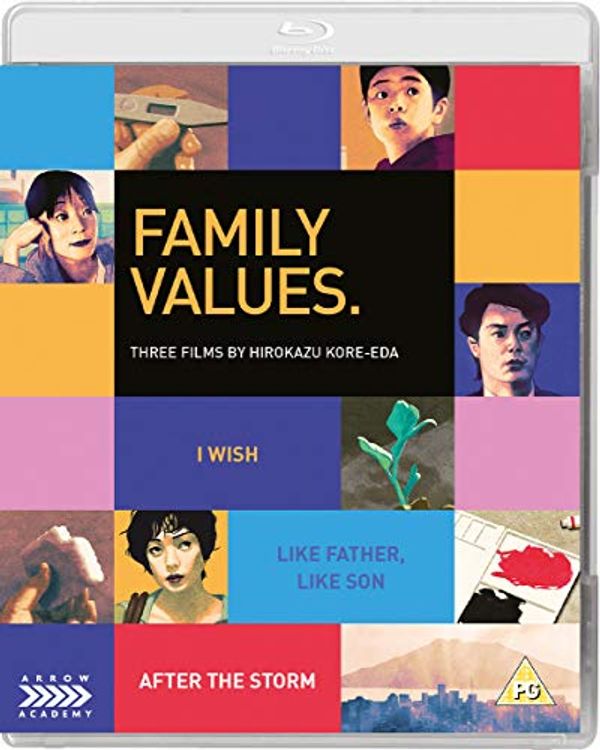 Cover Art for 5027035021553, Family Values: Three Films by Hirokazu Kore-eda [Blu-ray] by Arrow Academy
