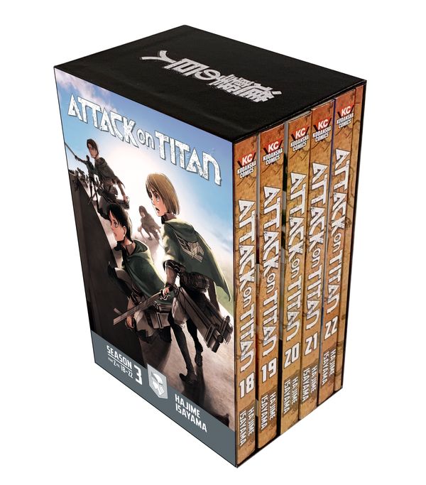 Cover Art for 9781632367440, Attack on Titan Season 3 Part 2 Manga Box Set by Hajime Isayama