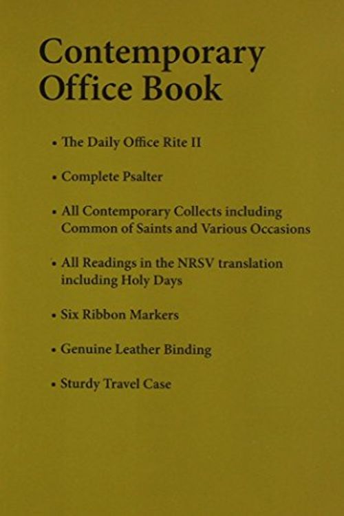 Cover Art for 9780898691887, Contemporary Office Book by Church Publishing