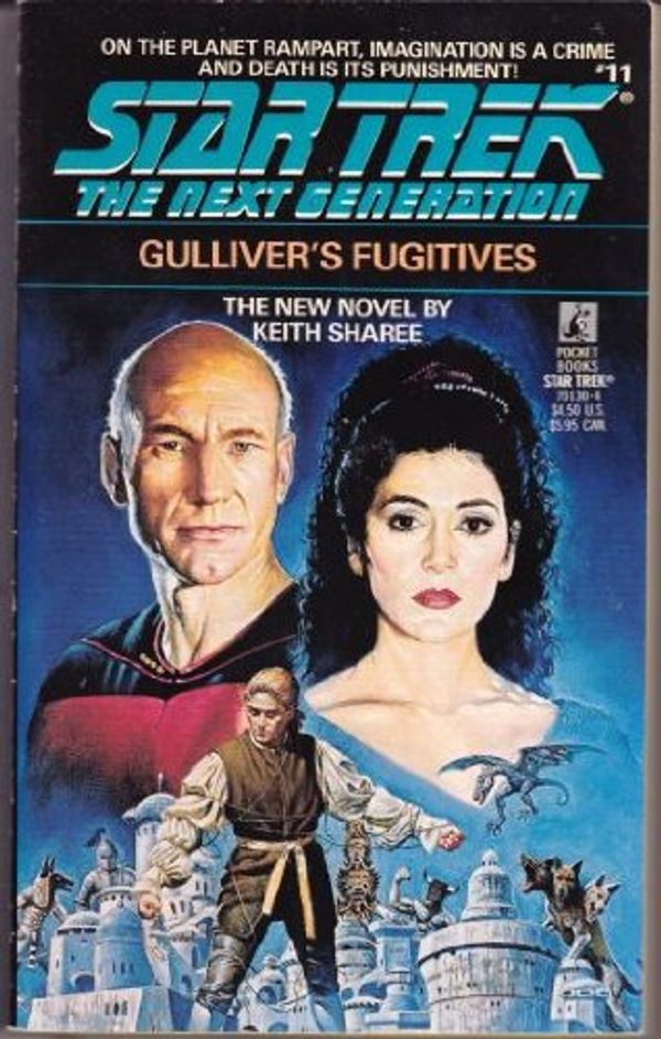 Cover Art for 9780671701307, Gullivers Fugitives Star Trek Next Generation #11 by Keith Sharee