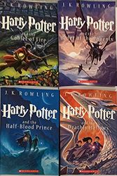 Cover Art for B09C7QSTB3, J.K. Rowling's Harry Potter Paperback Books 4-7: #4 The Goblet of Fire, #5 Order of the Phoenix, #6 Half Blood Prince, #7 Deathly Hallows by J.k. Rowling2007