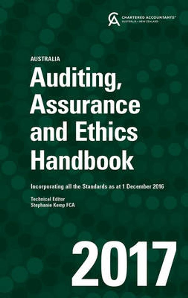 Cover Art for 9780730343875, Auditing, Assurance and Ethics Handbook 2017 Australia+auditing, Assurance and Ethics Handbook 2017 Australia E-text Card by CAANZ (Chartered Accountants Australia & New Zealand)