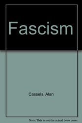 Cover Art for 9780690001846, Fascism by Alan Cassels