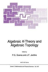Cover Art for 9789048143023, Algebraic K-Theory and Algebraic Topology (NATO Science Series C: (closed)) by P.G. Goerss