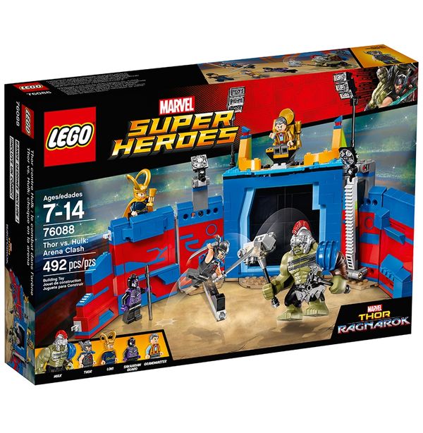 Cover Art for 5702015868730, LEGO Thor vs. Hulk: Arena Clash Set 76088 by LEGO