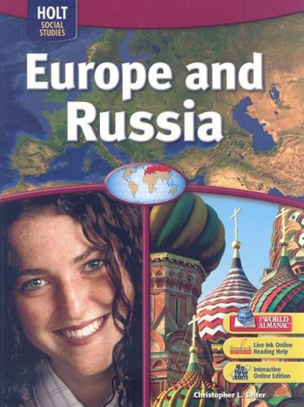 Cover Art for 9780030436123, Europe and Russia by Christopher L. Salter