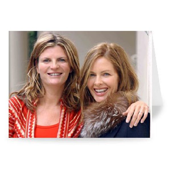 Cover Art for 5052855135494, Trinny Woodall and Susannah Constantine - Greeting Card (Pack of 2) - 7x5 inch - Art247 - Standard Size - Pack Of 2 by 