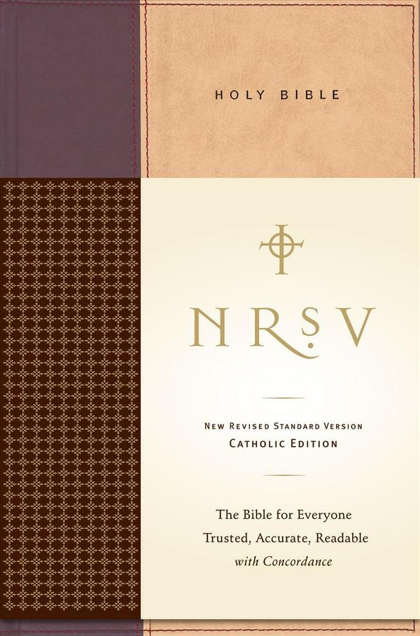 Cover Art for 9780061231209, NRSV Standard Catholic Ed Bible Anglicized (Tan/Red) by Catholic Bible Press