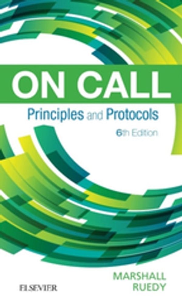 Cover Art for 9780323482097, On Call Principles and Protocols by Shane A. Marshall