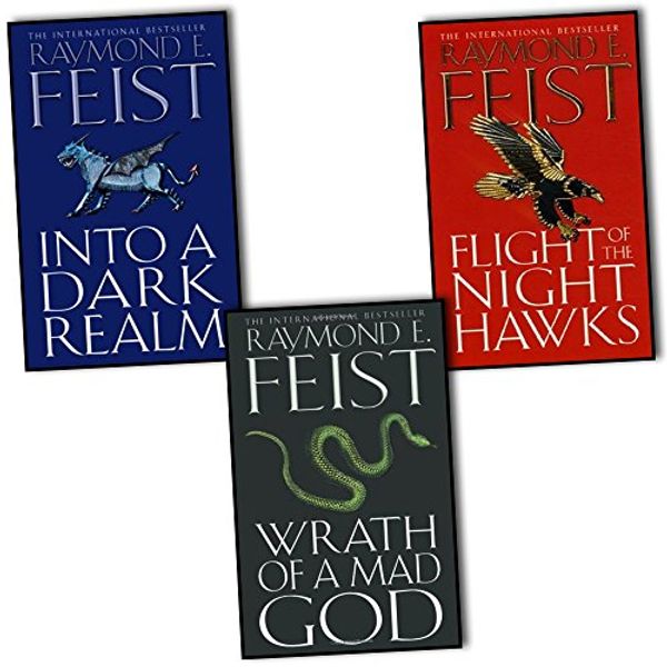 Cover Art for 9788033656104, Raymond E. Feist Darkwar 3 Books Collection Pack Set RRP: £24.97 (Wrath of a Mad God, Flight of the Night Hawks, Into a Dark Realm) by Raymond E. Feist