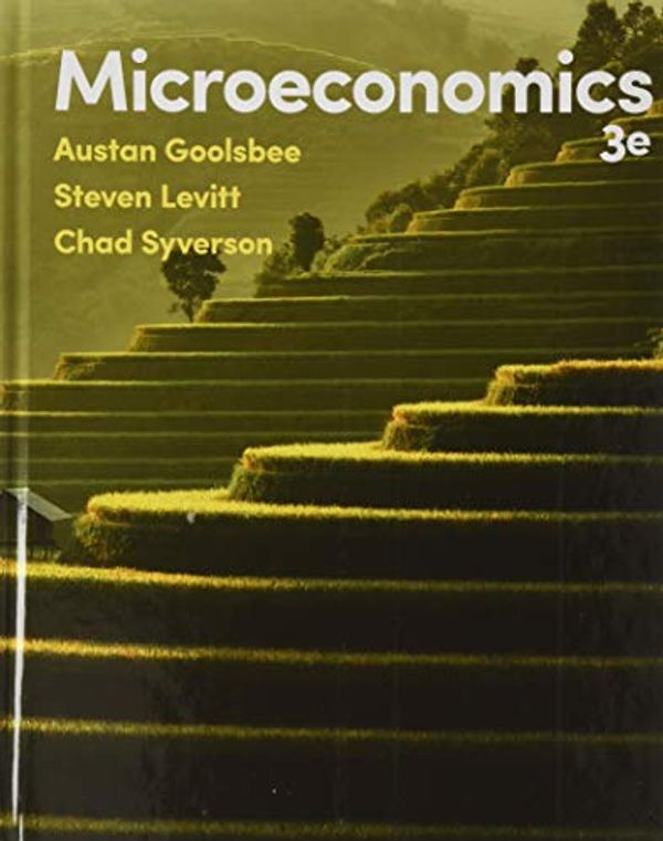 Cover Art for 9781319341084, Microeconomics plus SaplingPlus Access by Austan Goolsbee, Steven Levitt, Chad Syverson