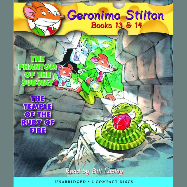 Cover Art for 9780545047913, Geronimo Stilton Books #13: The Phantom of the Subway & #14: The Temple of the Ruby of Fire by Tamra B. Orr