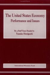 Cover Art for 9781557752314, The United States Economy: Performance and Issues by Yusuke Horiguchi