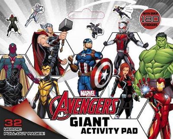 Cover Art for 9781760665418, Marvel: Avengers Giant Activity Pad by Marvel