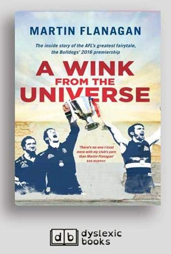 Cover Art for 9781525290947, A Wink From the Universe by Martin Flanagan
