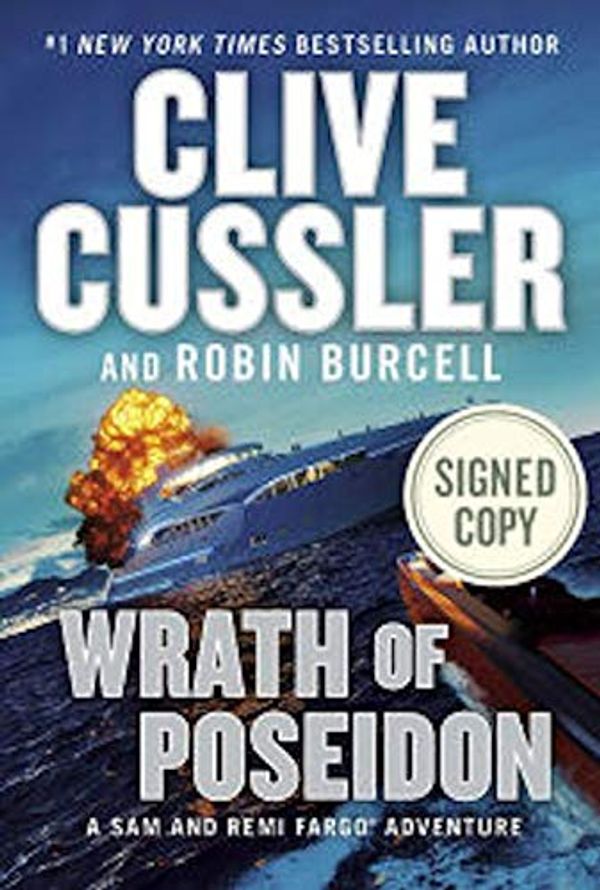 Cover Art for 9780593191644, Wrath of Poseidon - Signed / Autographed Copy by Clive Cussler; Robin Burcell