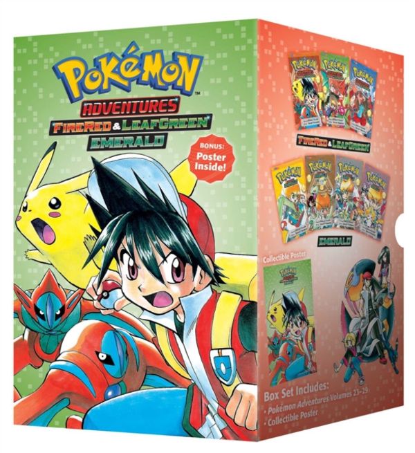 Cover Art for 9781421582788, Pokemon Adventures Fire Red & Leaf Green / Emerald Box Set: Includes Volumes 23-29 by Hidenori Kusaka