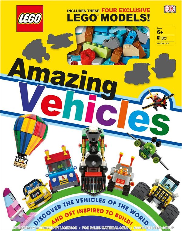 Cover Art for 9781465482617, Lego Amazing Vehicles by Dk