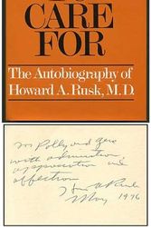 Cover Art for 9780394481982, A World to Care for by Howard A Rusk