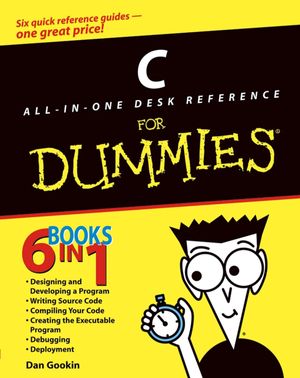 Cover Art for 9781118054246, C All-in-One Desk Reference For Dummies by Dan Gookin