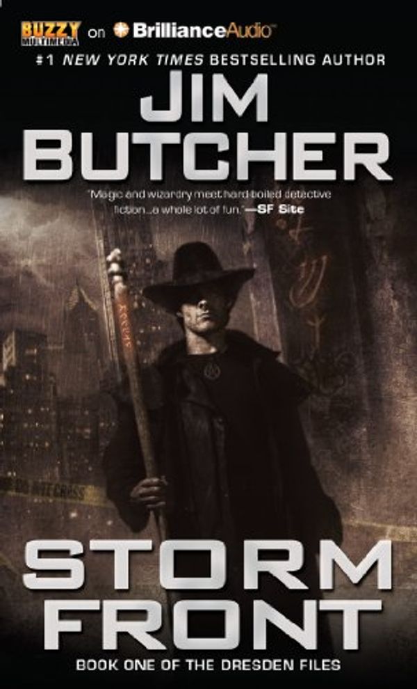 Cover Art for 9781480580480, Storm Front by Jim Butcher, James Marsters