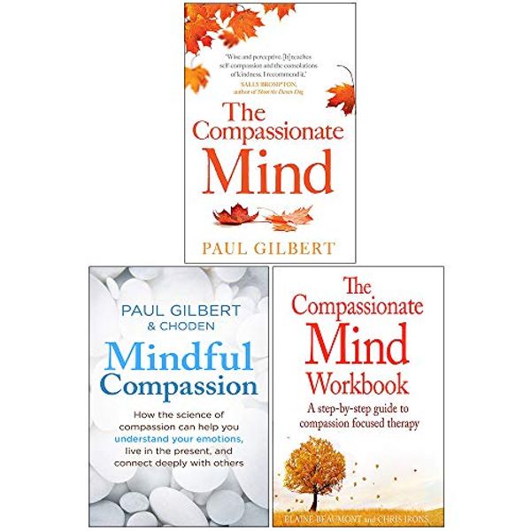 Cover Art for 9789123859108, The Compassionate Mind, Mindful Compassion, Compassionate Mind Workbook 3 Books Collection Set by Paul Gilbert, Choden, Elaine Beaumont Chris Irons
