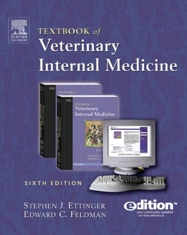 Cover Art for 9781416001102, Textbook of Veterinary Internal Medicine by Stephen J. Ettinger, Edward C. Feldman