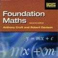 Cover Art for B01K0RTVJ8, Foundation Maths (Essential Maths For Students) by Anthony Croft (1997-10-31) by Anthony Croft;Robert Davison