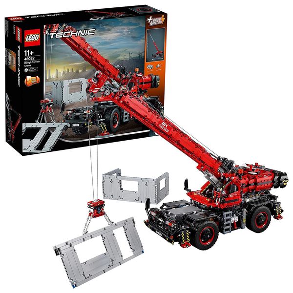 Cover Art for 5702016116960, Rough Terrain Crane Set 42082 by LEGO