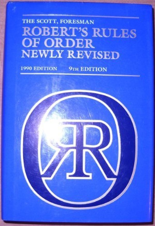 Cover Art for B01FIYV2TA, Robert's Rules of Order Newly Revised (9th Edition) by Henry M. III Robert (1997-09-01) by Henry M. Robert, III