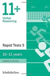 Cover Art for 9780721714547, 11+ Verbal Reasoning Rapid Tests Book 5: Year 6, Ages 10-11 by Schofield & Sims, Goodspeed, Sian
