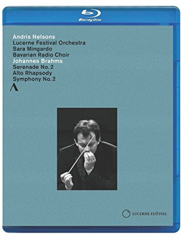 Cover Art for 0709112683988, Brahms:Serenade No. 2, Alto Rhapsody, Symphony No.2 [Sara Mingardo; Bavarian Radio Choir; Lucerne Festival Orchestra] [Andris Nelsons] [ACCENTUS MUSIC] [Blu-ray] by 