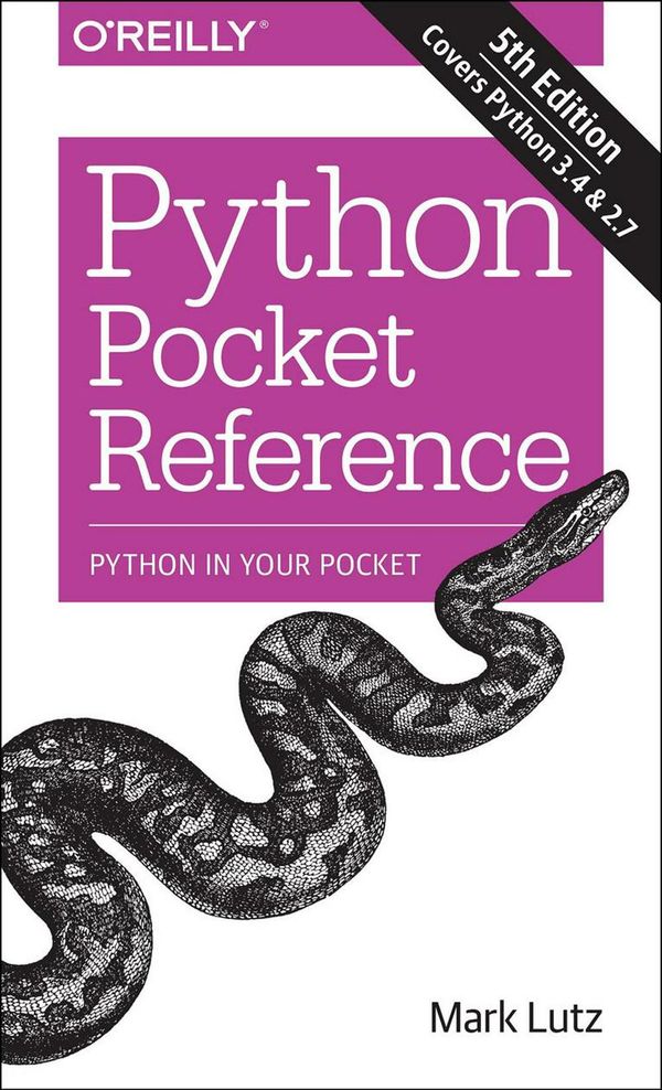 Cover Art for 9781449357016, Python Pocket Reference by Mark Lutz