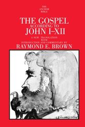 Cover Art for 9780385520959, The Gospel According to John I-XII by Brown, Raymond E.