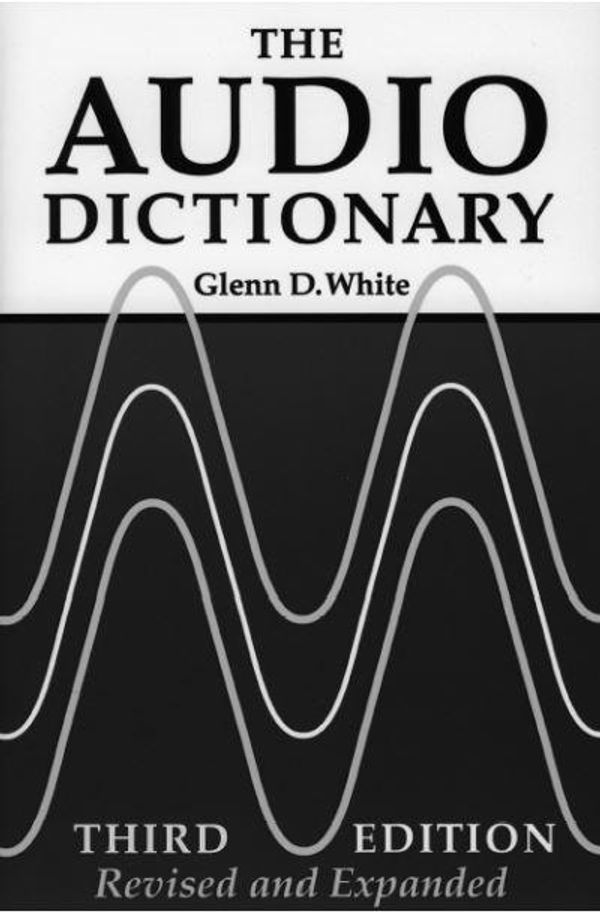 Cover Art for 9780295984988, The Audio Dictionary by Glenn D. White