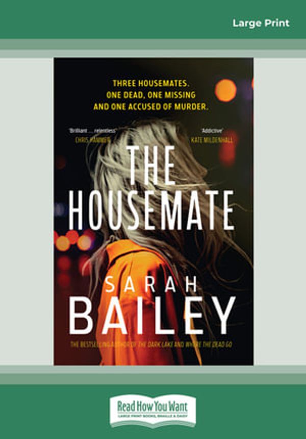 Cover Art for 9780369373755, The Housemate by Sarah Bailey