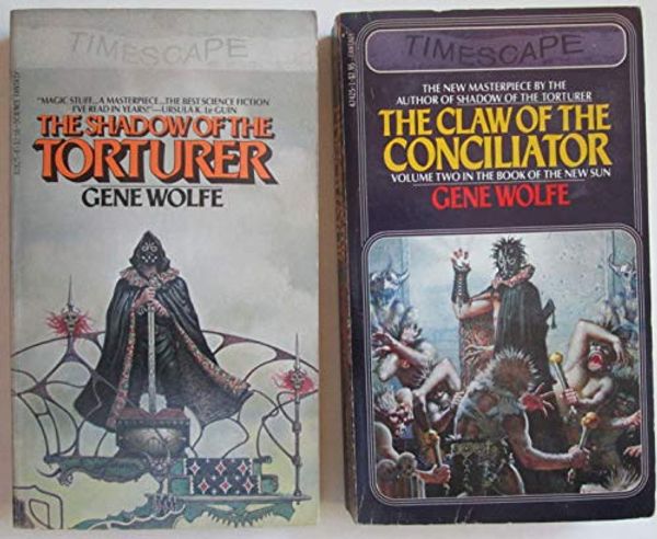 Cover Art for B001ZRU84U, Vol. 1-4 of "The Book of the New Sun": "The Shadow of the Torturer," "The Sword of the Lictor," "The Claw of the Conciliator," "The Citadel of the Autarch." by Gene Wolfe