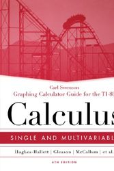 Cover Art for 9780471732501, Calculus: Graphing Calculator Guide for the TI-89 by Carl Swenson