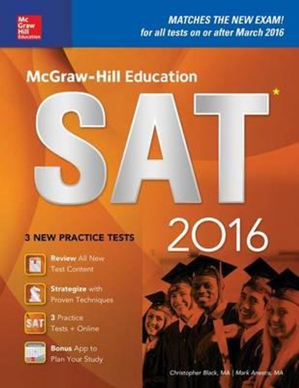 Cover Art for 9780071843447, McGraw-Hill Education SAT 2016 Edition by Christopher Black