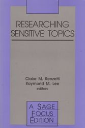 Cover Art for 9780803948457, Researching Sensitive Topics by Claire Renzetti