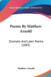 Cover Art for 9781104432317, Poems by Matthew Arnold by Matthew Arnold