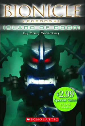 Cover Art for 9780545013154, Island of Doom by Greg Farshtey