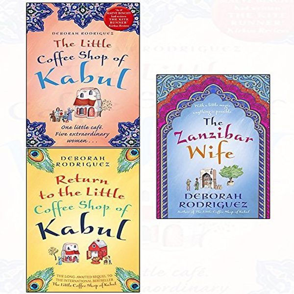 Cover Art for 9789123706952, Little coffee shop of kabul and return to the little coffee shop of kabul and zanzibar wife 3 cooks collection set by Deborah Rodriguez