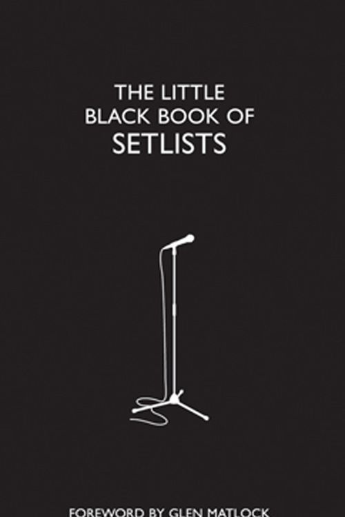 Cover Art for 9781906032111, Little Black Book of Setlists by Malcom Croft