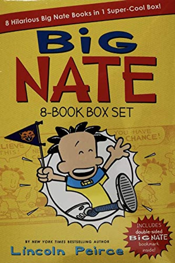 Cover Art for 9780062964038, Big Nate 8-Book Box Set by Lincoln Peirce Novels Comics + Double-Sided Bookmark by Lincoln Peirce