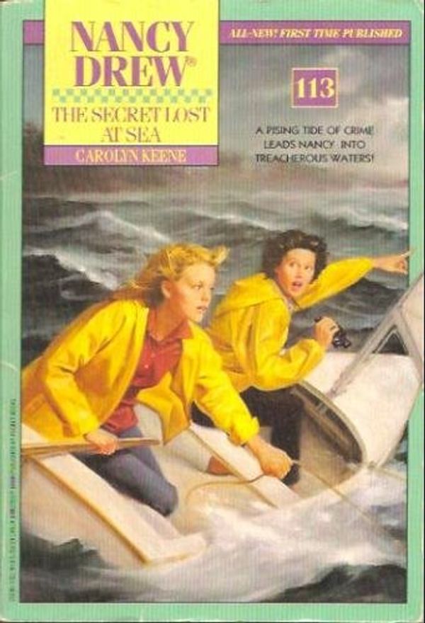 Cover Art for 9780671792992, The Secret Lost at Sea by Carolyn Keene