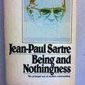 Cover Art for 9780671418908, Being and Nothingless by Jean-Paul Sartre