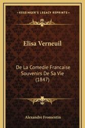 Cover Art for 9781168958815, Elisa Verneuil by Alexandre Fromentin