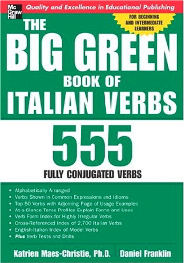 Cover Art for 9780071431217, The Big Green Book of Italian Verbs by Maes-Christie, Katrien