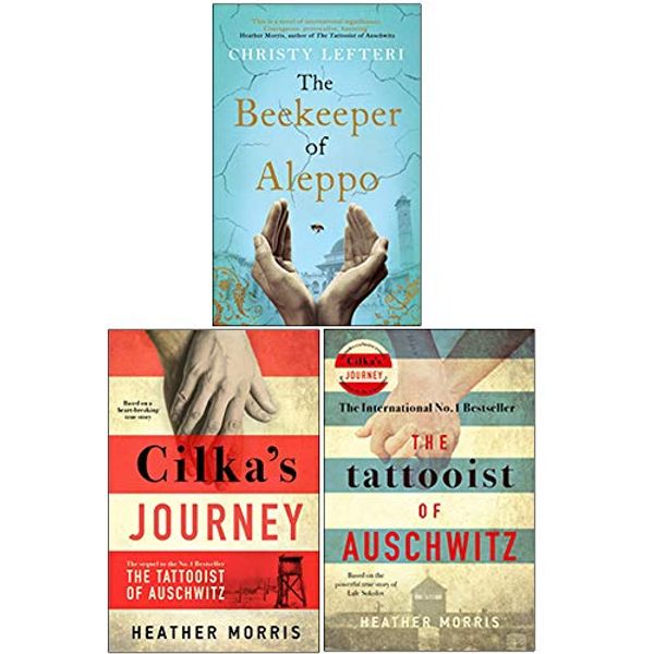 Cover Art for 9789123946464, The Beekeeper of Aleppo [Hardcover], Cilka's Journey [Hardcover], The Tattooist of Auschwitz 3 Books Collection Set by Christy Lefteri, Heather Morris